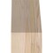 Ekena Millwork 5 1/2"W x 10"D x 10"H Balboa Smooth Knee Brace, Douglas Fir BRC06X10X10BOA00SDF - alternate 2